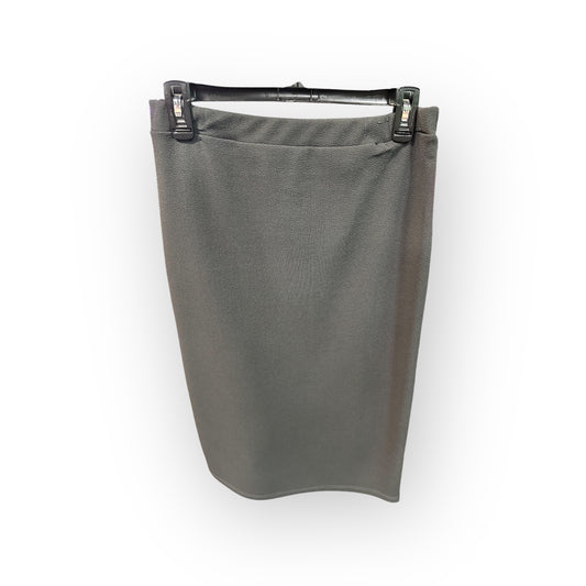 Grey Pencil Skirt