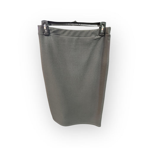 Grey Pencil Skirt