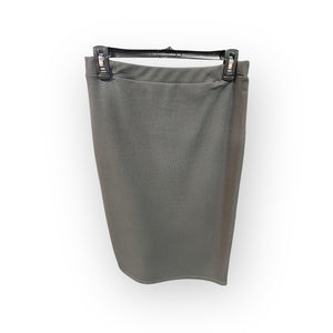 Grey Pencil Skirt