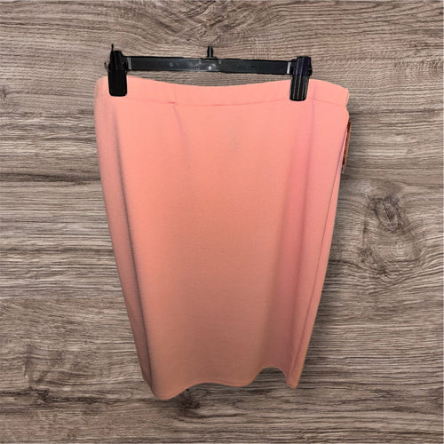 Peach Pencil Skirt