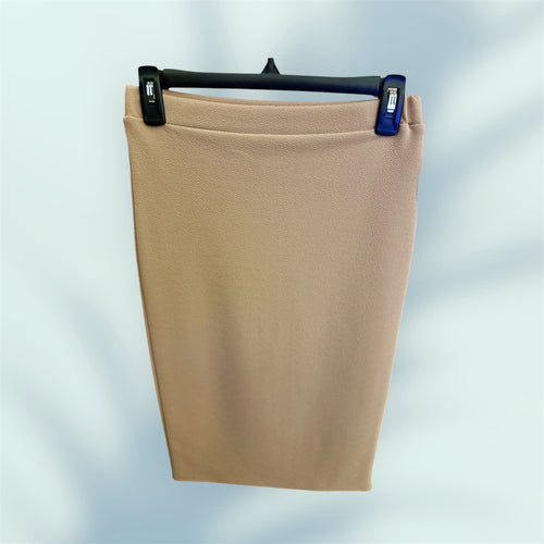 Mocha Brown Pencil Skirt