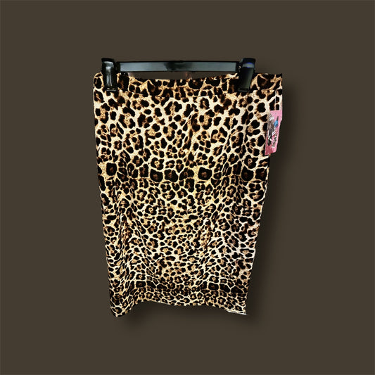 Leopard Print Pencil Skirt