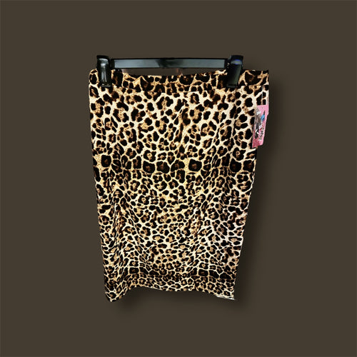 Leopard Print Pencil Skirt