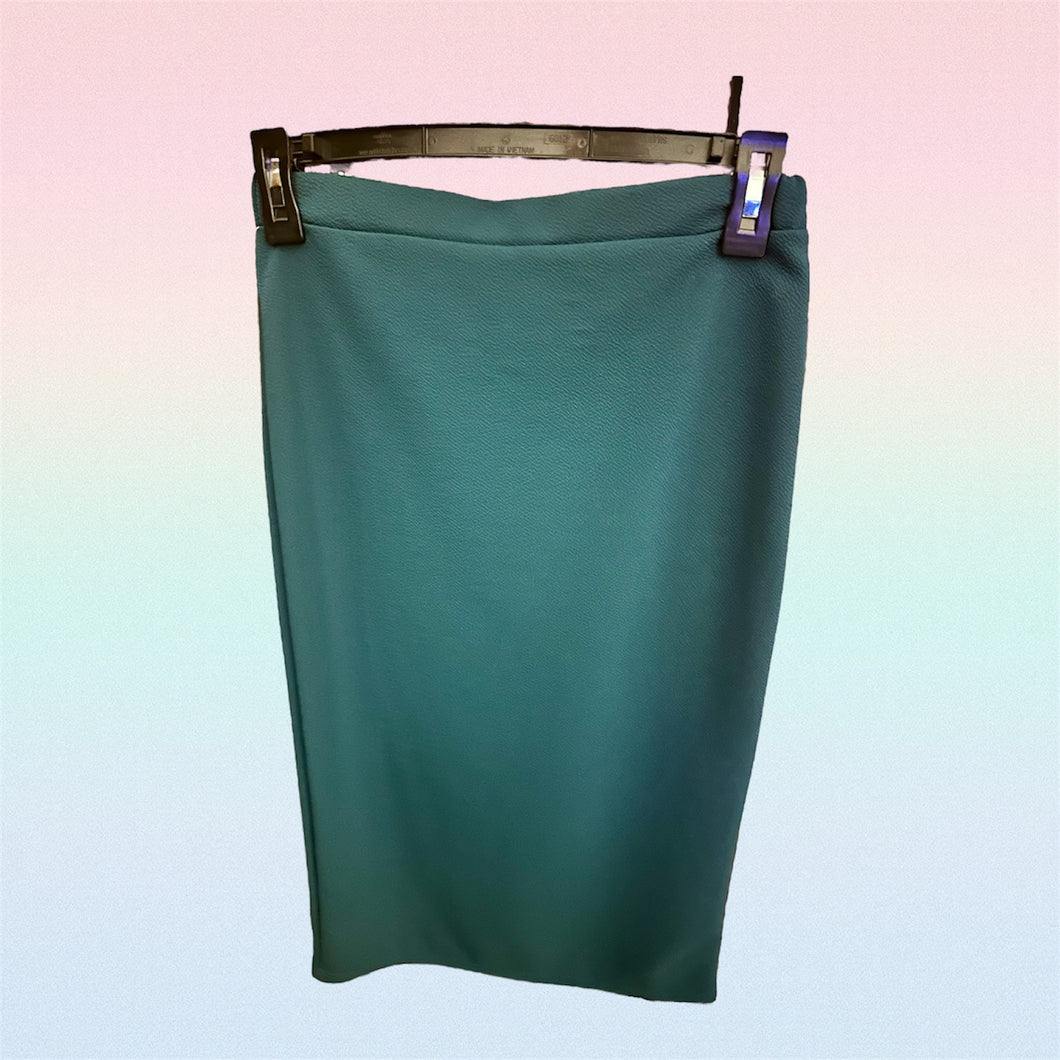 Blue/Green Pencil Skirt