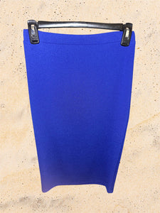 Royal Blue Pencil Skirt