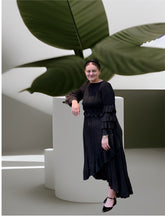 Load image into Gallery viewer, Elegant Ruffle Dress