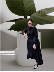Elegant Ruffle Dress