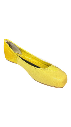 Yellow Casual Flats