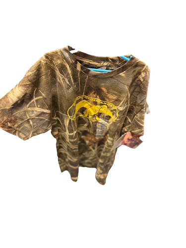 Orange Camo Youth T-Shirt