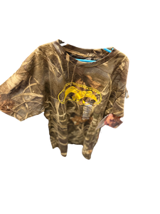 Orange Camo Youth T-Shirt