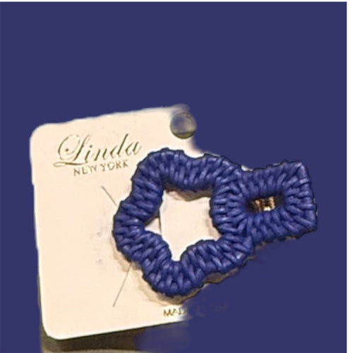 Flower Woven-Like Hair Clips (5 Options)