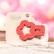 Load image into Gallery viewer, Flower Woven-Like Hair Clips (5 Options)