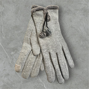 Furry Ball Gloves (4 Options)