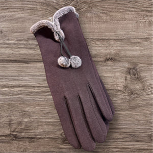 Furry Ball Gloves (4 Options)