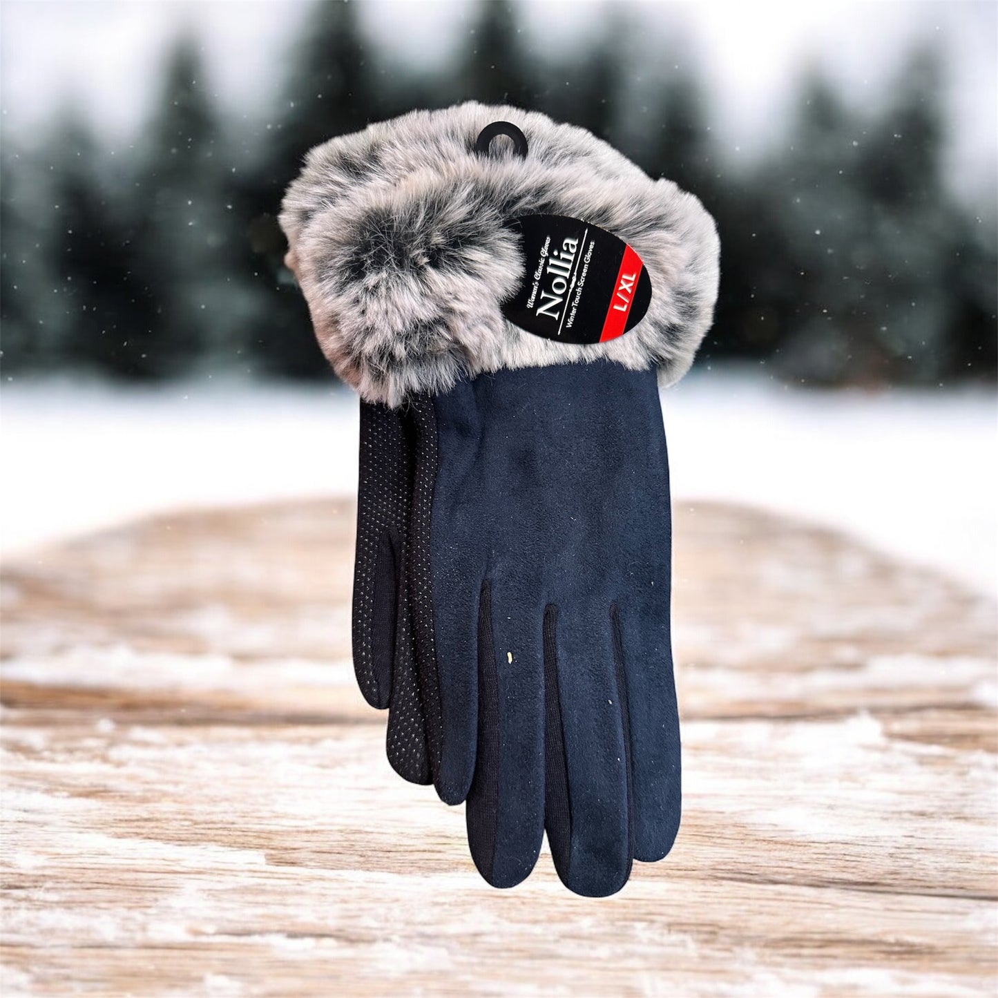 Furry Wrist Winter Gloves (2 Options)