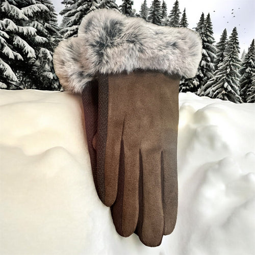 Furry Wrist Winter Gloves (2 Options)