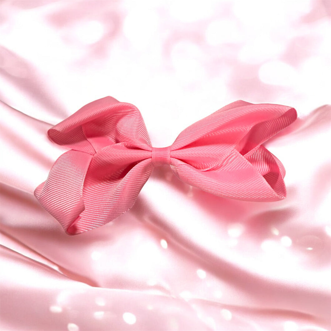 Light Pink Little Girls Hair Bow