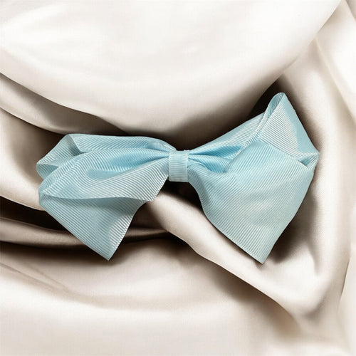 Light Blue Little Girls Hair Bow