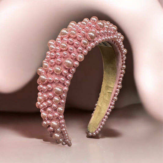 Big Pearls Fancy Headband