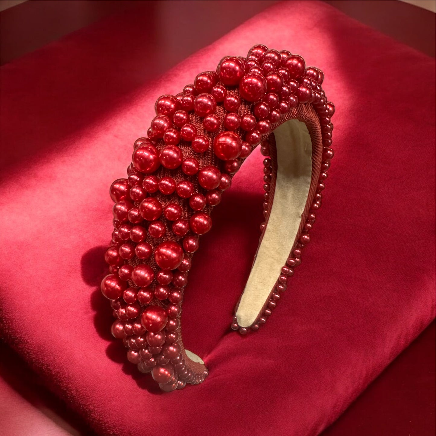 Big Pearls Fancy Headband