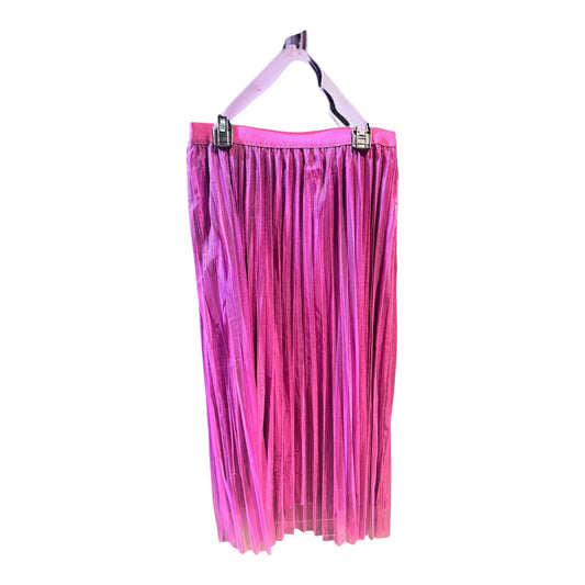 Purple Pleated Tulle