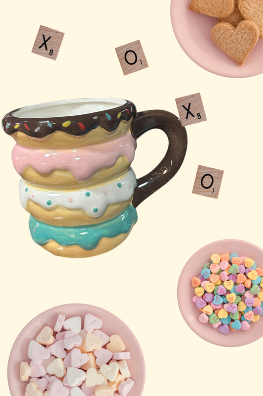 STACKED DONUTS MUG