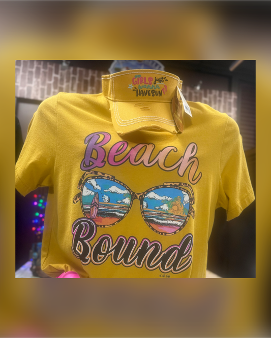 BEACH BOUND GRAPHIC-T