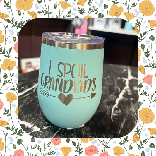 I SPOIL GRANDKIDS TUMBLER