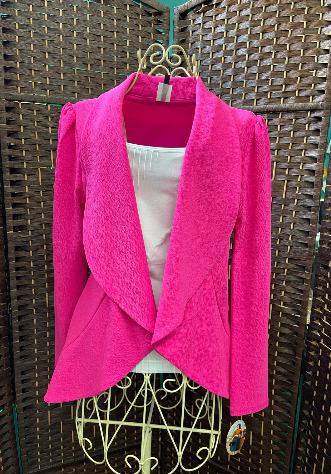 Bold Pink Jacket