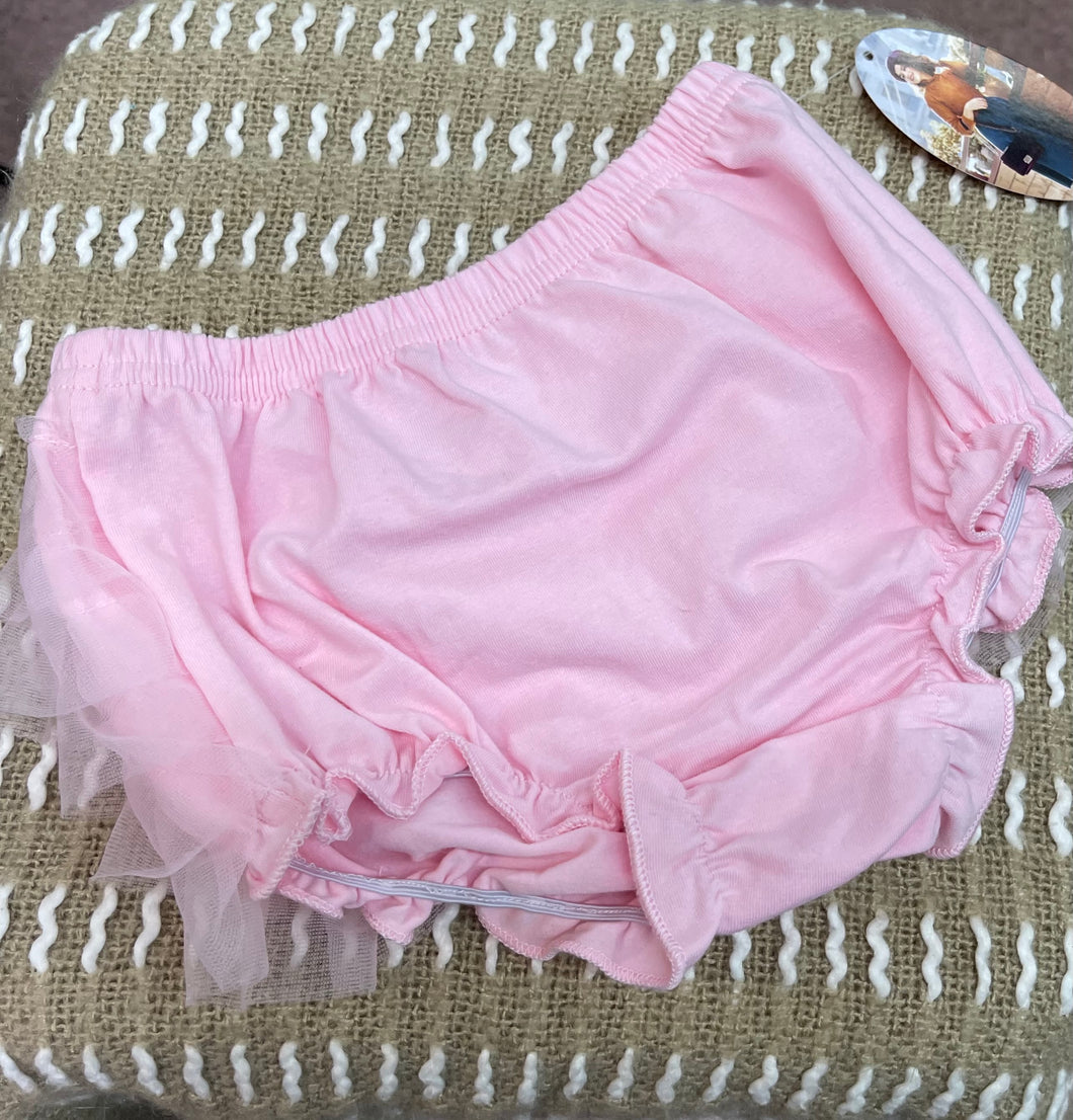 Pink Ruffle Bottom Cover Ups