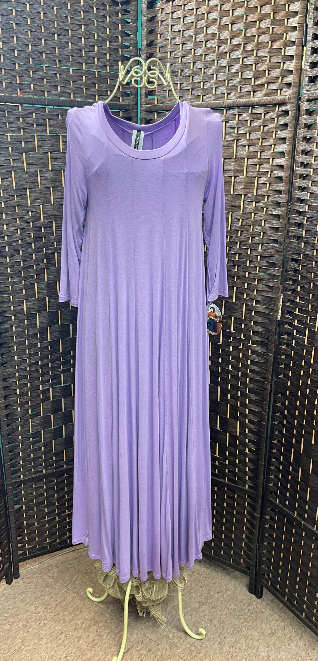 Lavender Swing Paneled Dress