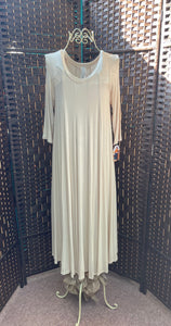 Ivory Swing Paneled Dress