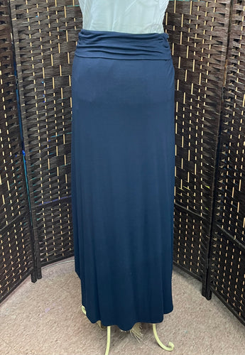 Navy Long Skirt