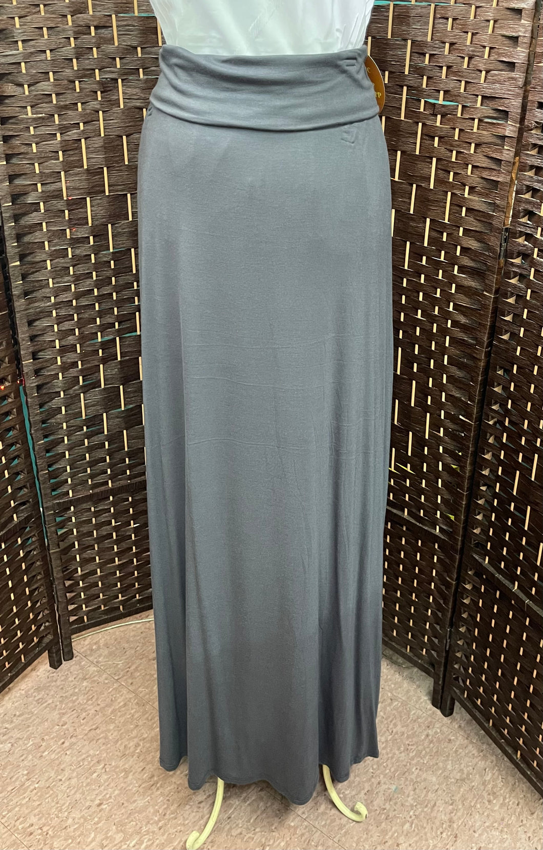 Long Gray Skirt