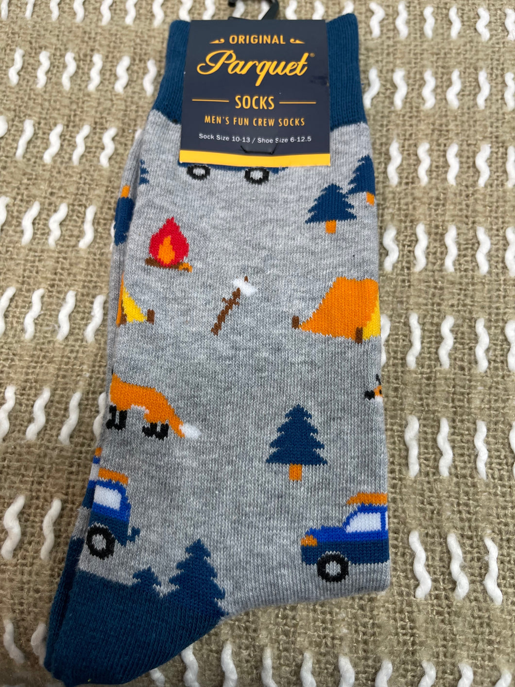 Mens Camping Design Socks
